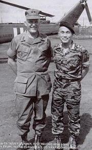 Lt. General Wagstaff and Colonel Nhut